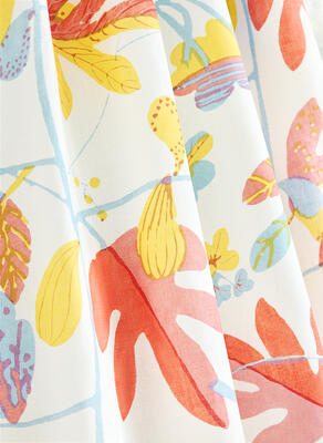 Matisse Leaf printed fabric. 