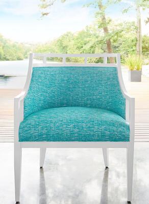 Malibu Chair in Cestino woven fabric