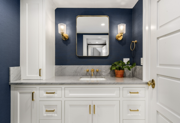 Sophisticated Guest Bathroom Remodel