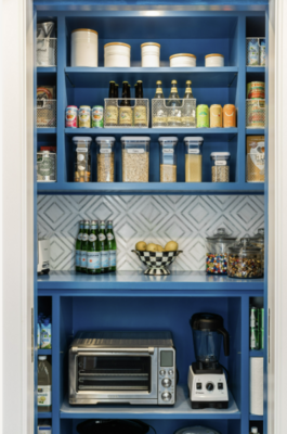 Chic Walk-In Pantry Remodel