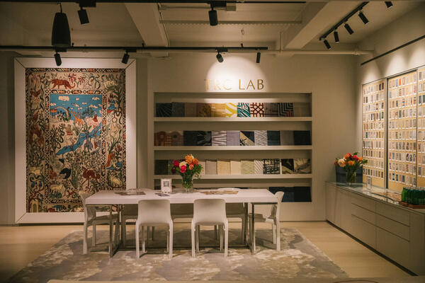 The Rug Company LAB display of expansive, customizable designs