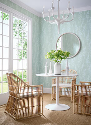 Spring Blooms wallcovering