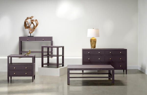 Introducing our Jarin collection in a new aubergine finish