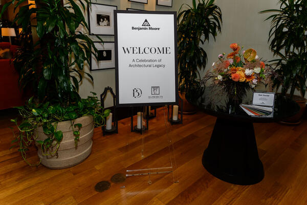 The event was co-hosted by Black Interior Designers Inc., Benjamin Moore and Save Iconic Architecture