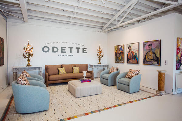 The event was held in the Odette showroom