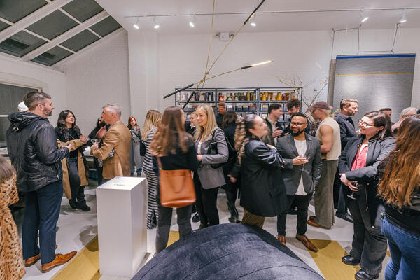 More than 130 guests gathered for the Kasthall flagship store opening