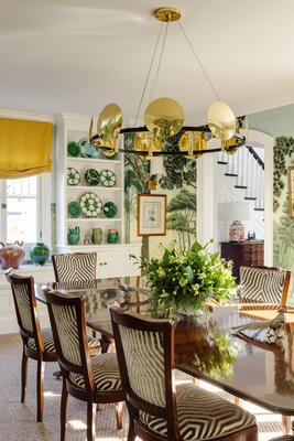 Beverly Farms Colonial Revival Dining Room