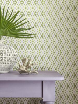 Morocco wallpaper in Lilac colorway