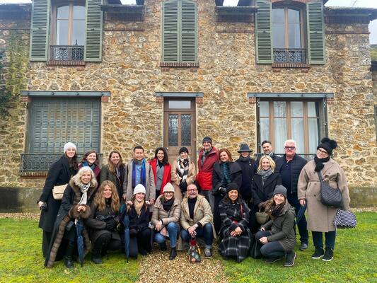 20 designers and industry insiders joined BOH’s first international field trip, to Ateliers Saint-Jacques in France