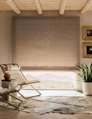 The Starlight woven-to-size grassweave windowcovering series reimagines a turn-of-the-century storage basket from California’s Yurok tribe. Hand-woven of ramie, the elemental motif evokes the timeless symbolism of a star-filled sky, serving as a guide for explorers and travelers alike