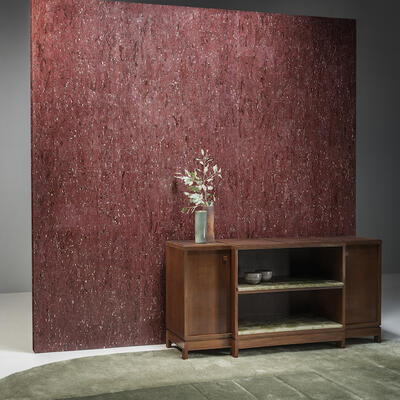 Alentejo: Taking its name from the region in Portugal renowned for its cork forests, Alentejo is a refined wallcovering incorporating lots of textural detail and finished with a glossy lacquer topcoat for a touch of glamour. Alentejo cork is available in six colorways


