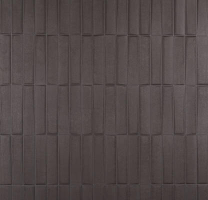 Yugen: Enhance the space with a wallcovering that embraces the essence of Yugen, the Japanese concept of sophistication and mystery. Narrow vertical rectangles with an uneven texture create a beguiling 3D effect reminiscent of an abstract interpretation of small subway tiles. This wallcovering is not only visually appealing but also tangibly seductive. The suede look creates a caressable effect that adds a sense of luxury and comfort. Yugen is available in five colorways