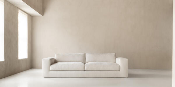 Koper sofa shown in performance velvet • Made-to-order • Custom options available