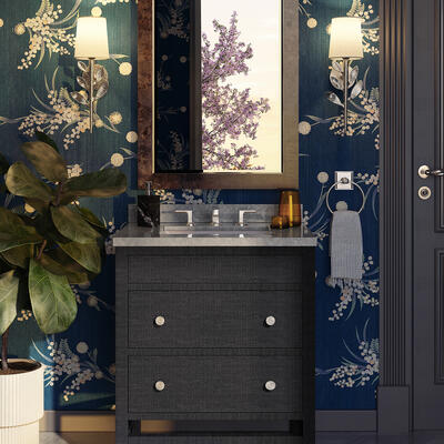 Explore new finishes in the Isla vanity collection