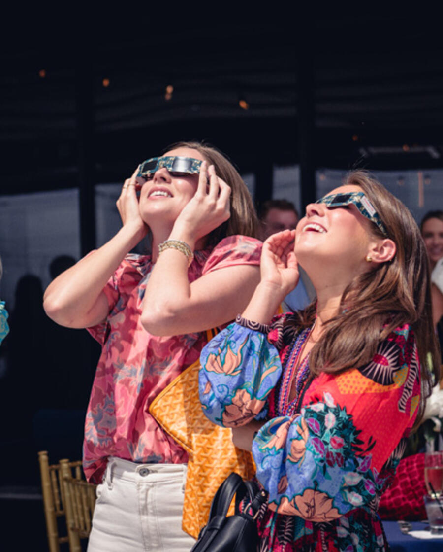 A solar soiree: The Shade Store and Kravet celebrate the eclipse