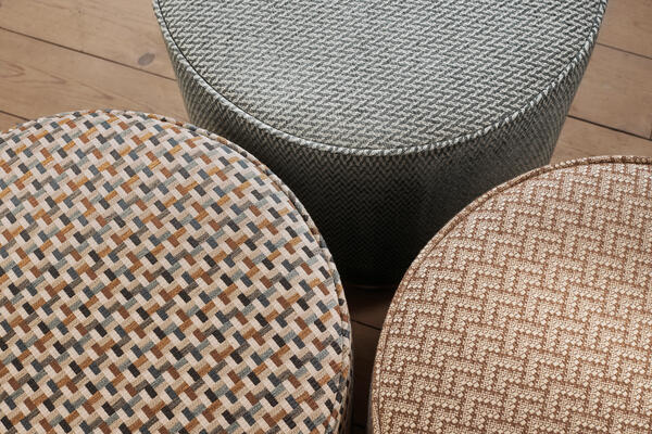 Arturo is a collection that comprises seven refined decorative weaves with usability and modern charm at its core. Accommodating every need of a furnishing fabric, each design combines aesthetic appeal with tempting texture and eye-catching color, culminating in infinite versatility. Subtle pops of chenille and playful hues intonate small-scale geometrics, while a repeating leaf motif and a smart chevron brim each with timeless charm. A collection of resourceful textiles, Arturo will add stylish character to upholstery, windows and more