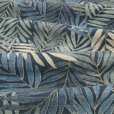 A painterly canopy of beautiful foliage, Samora is printed on a cotton-linen blend with an irresistibly soft brushed finish. Covering the cloth with exquisite tonal hues and nuances of the original watercolor, these sprightly fronds have a wonderful depth of detail