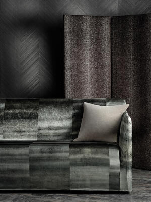 A mix of innovation present and past, this compendium of decorative weaves pays homage to a few Zinc classics while paving the way for future fabric treasures. Brimming with plush velvets and shimmering jacquards, the collection is called Allure for good reason: Irresistibility is high on the agenda. Part of Zinc’s DNA, glamour appears in the form of rich embroidery, glistening foil and metallic tones to create fabrics that are easy on the eye. Whether embellishing furniture or dressing windows to impress, Allure is a collection that offers dopamine-inducing design, each pattern drawing its name from legendary New York It girls from down the decades