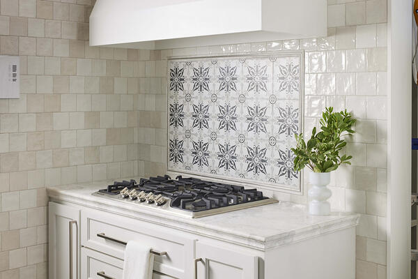 Trend 02/14, Handmade-Look Tile: Handmade-look tiles mimic the perfectly imperfect characteristics of handmade zellige tiles but with slightly more regularity of size and appearance