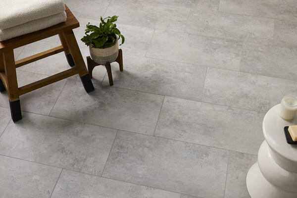 Trend 10/14, Luxury Vinyl Tile: Waterproof, stain-resistant and both kid- and pet-friendly, luxury vinyl tile is a durable and easy-to-maintain alternative to natural wood and stone
