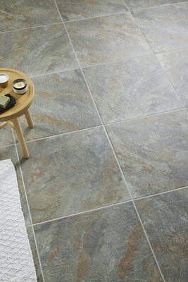 Trend 09/14, Large-Format Tile: Any tile with one side larger than 12 inches is considered large format. The Tile Shop carries tiles up to 48-inches square