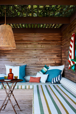 Transform backyard spaces into outdoor escapes with Sunbrella fabrics