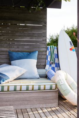 Transform backyard spaces into outdoor escapes with Sunbrella fabrics