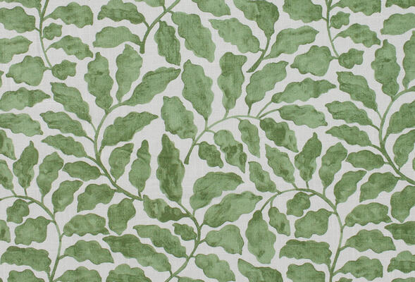 Few motifs are as versatile and well-loved as the vine. Inspired by brushwork found in Mediterranean ceramics, Boutique has a hand-painted look in a simple allover layout designed as a coordinating pattern or a stand-alone statement piece. Printed on a linen blend and available in three modern colorways: Herbal, Tearose and Venetian					