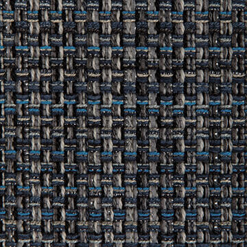 Fashion Forward is an up-to-the-minute tweed of multicolor and multifiber construction. A touch of metallic enlivens the busy intersections of warp and weft. Though the look is couture, the weight and durability are upholstery perfection