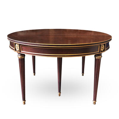 Louis XVI–style dining table