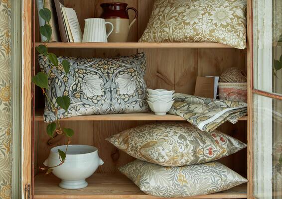 William Morris at Home fabrics 