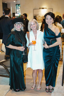 An Arhaus Italian artisan partner with Wendy Watson and Lisa Chi