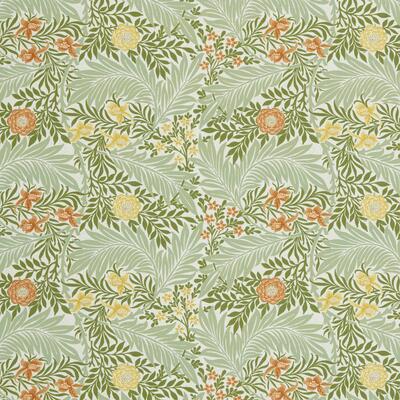 Larkspur cotton fabric in Sage colorway