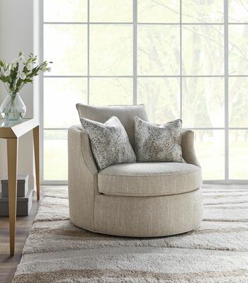 Roslyn chair and half swivel