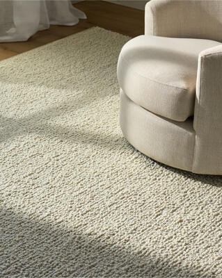 Super Pebble SPB-2301: hand woven in India with 88% New Zealand wool, 12% jute.