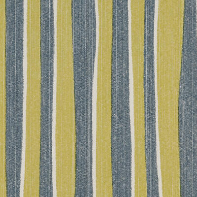 Orchard Stripe, inspired by contemporary British artwork, features irregular lines with a hand-drawn edge