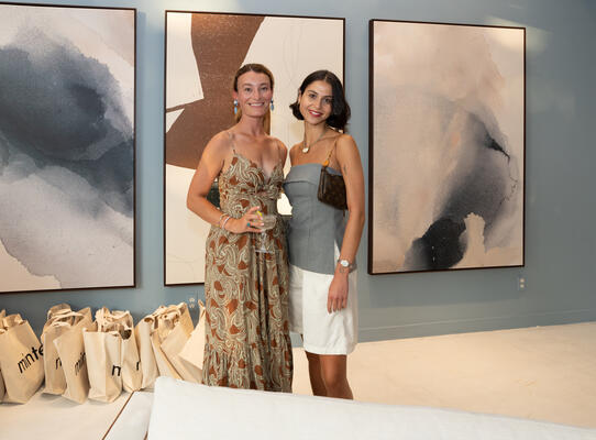 Farrow & Ball’s Colette Sabins and Bella Saad