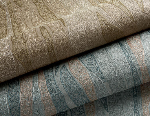 Neptunia natural wallcovering, offered in two colorways