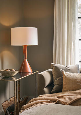 Denver table lamp (leather)