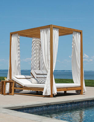 Casita teak cabana