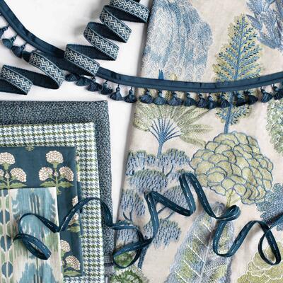 Revival fabrics, Stout Textiles trims