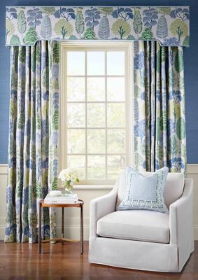 Topiary fabric in Breeze colorway • 7858-1