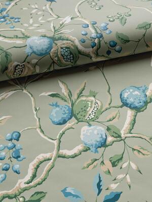 Ariel wallpaper in Pear colorway • W7855-5