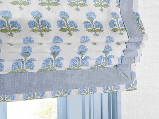 Hydrangea fabric in Springtime colorway • 7857-3