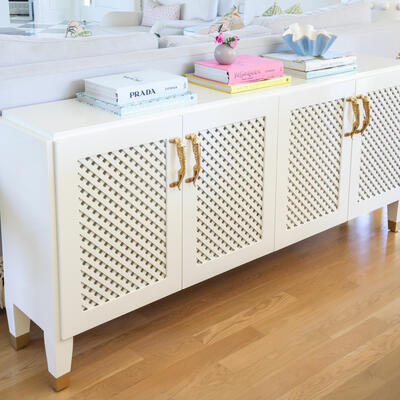 The Maxine credenza, available in custom options