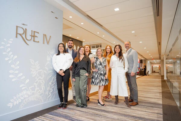 The Rue IV team: Citlaly Cruz, Josh Lobo, Callie Bullock, Gaby Brock, Marbury McCune, Meredith Page, Janine Guerin and Jay Guerin