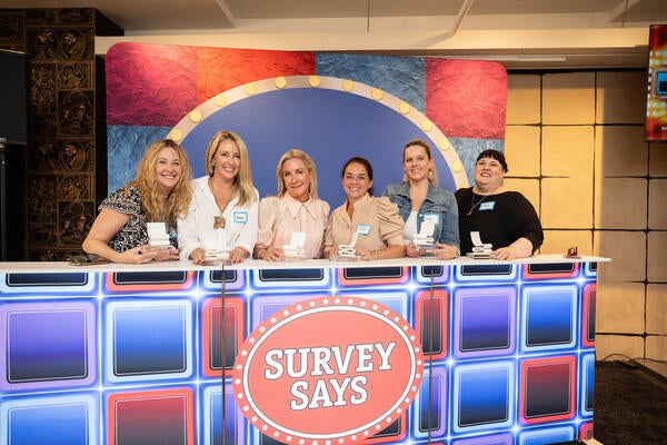 Team Vinyl Messi: Barbi Stalburg Kasoff Amanda Chando, Annie Staley, Samantha Freidman, stacey Dobrovolny and Laura Smith
