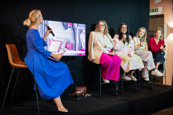 Sarah Spiteri, Suzy Hoodless, Charu Gandhi, Lucy Barlow and Henriette von Stockhausen