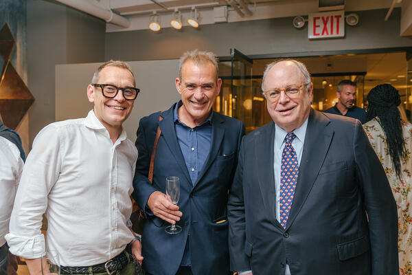 Tim Butcher, Rupert Bevan and Jim Druckman