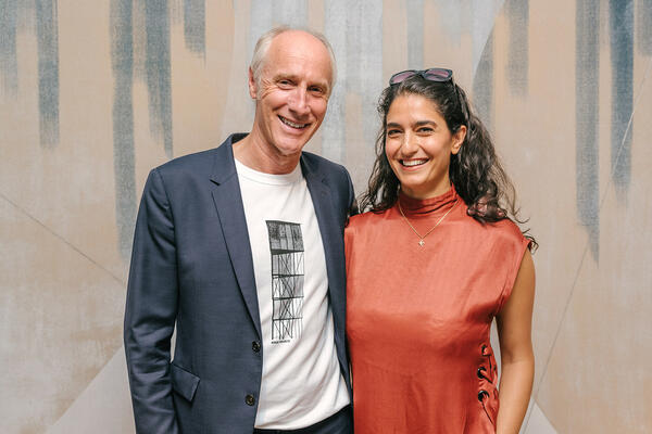 Tom Faulkner and Maryam Sastre